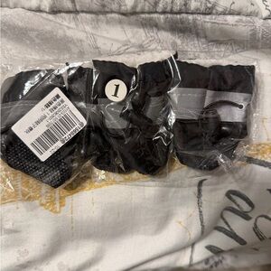 Dog fleece lined shoes